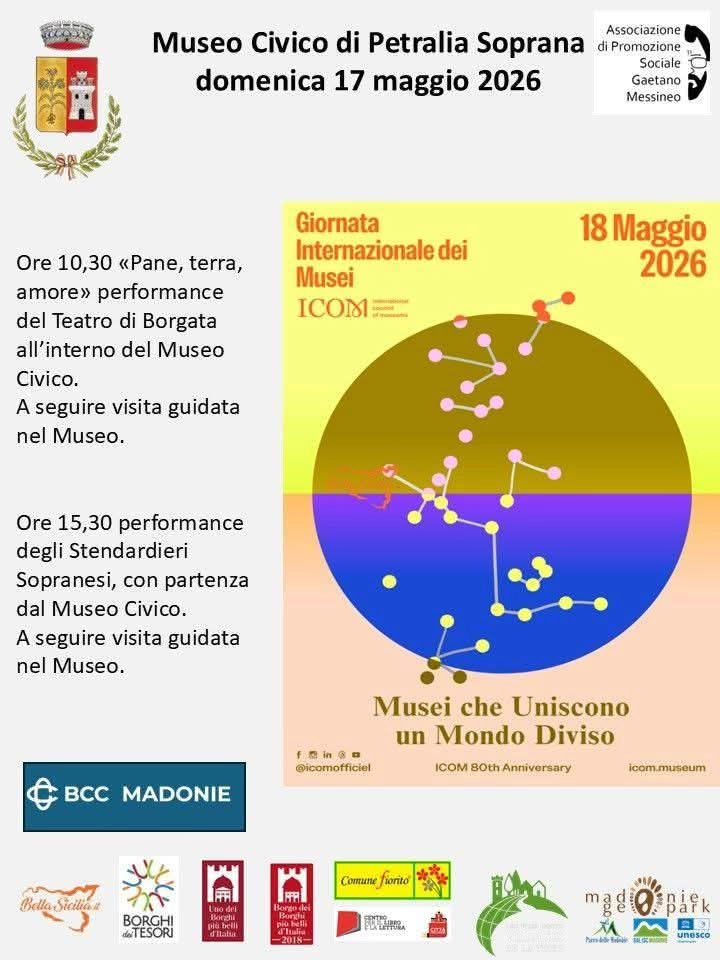 Visit Petralia Soprana Giornata Internazionale dei musei