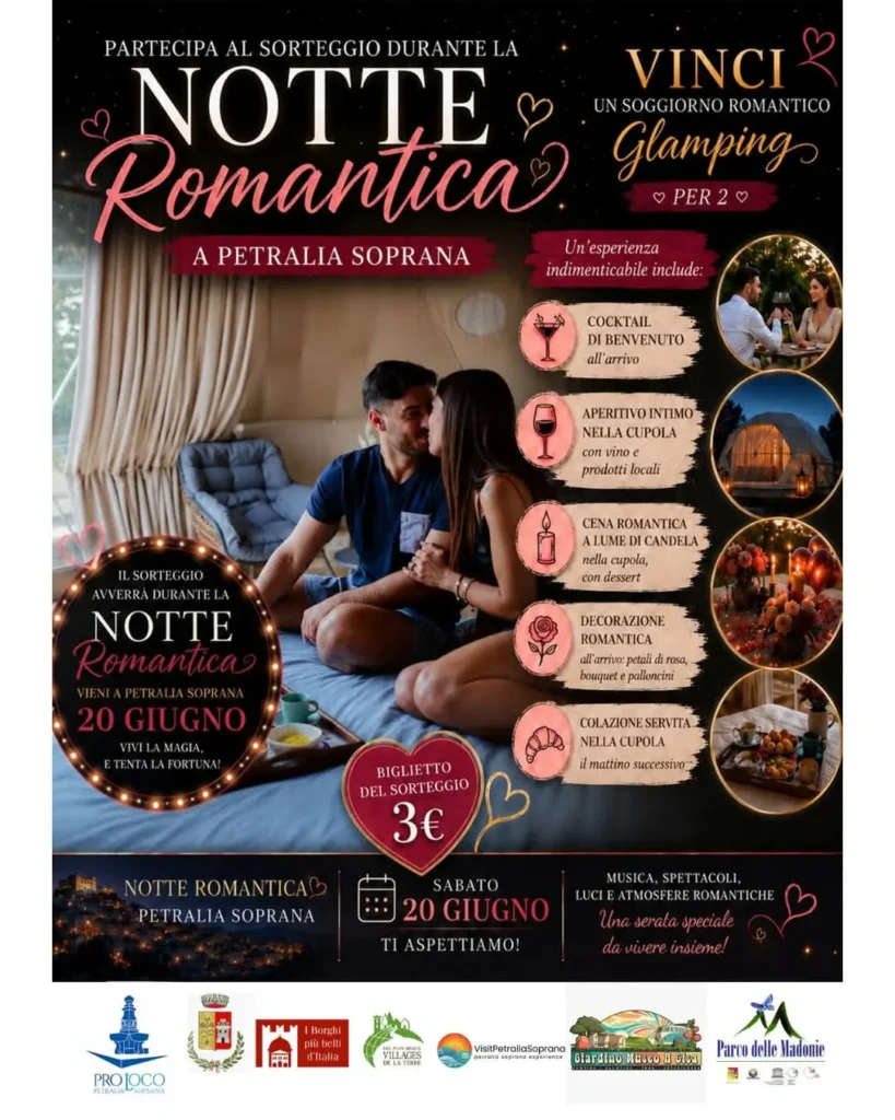 Visit Petralia Soprana notte romantica sorteggio