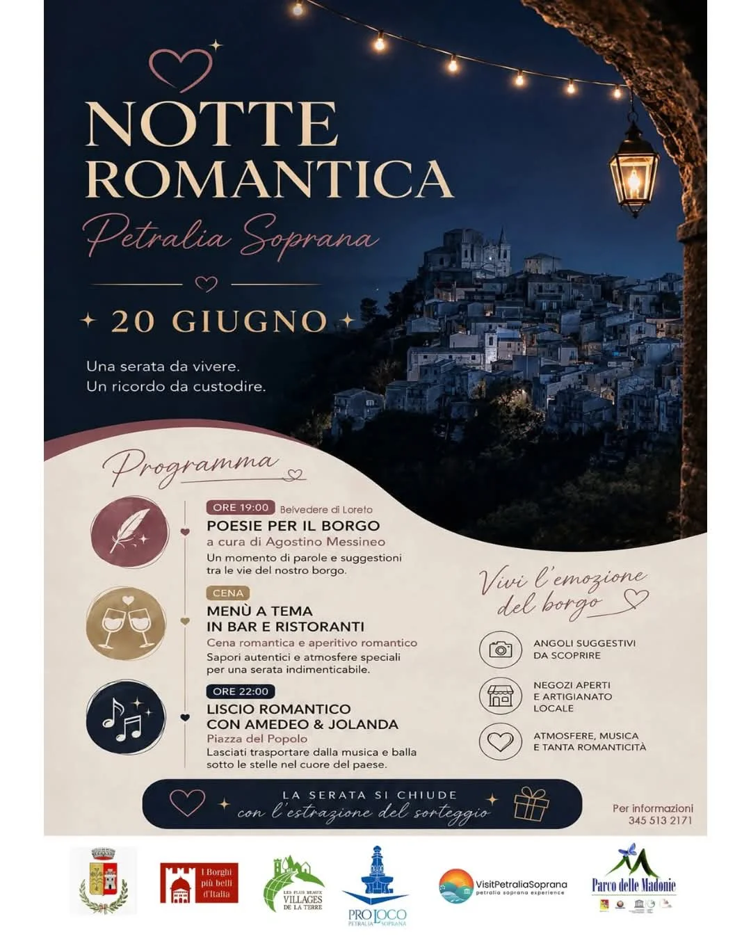 Visit Petralia Soprana notte romantica