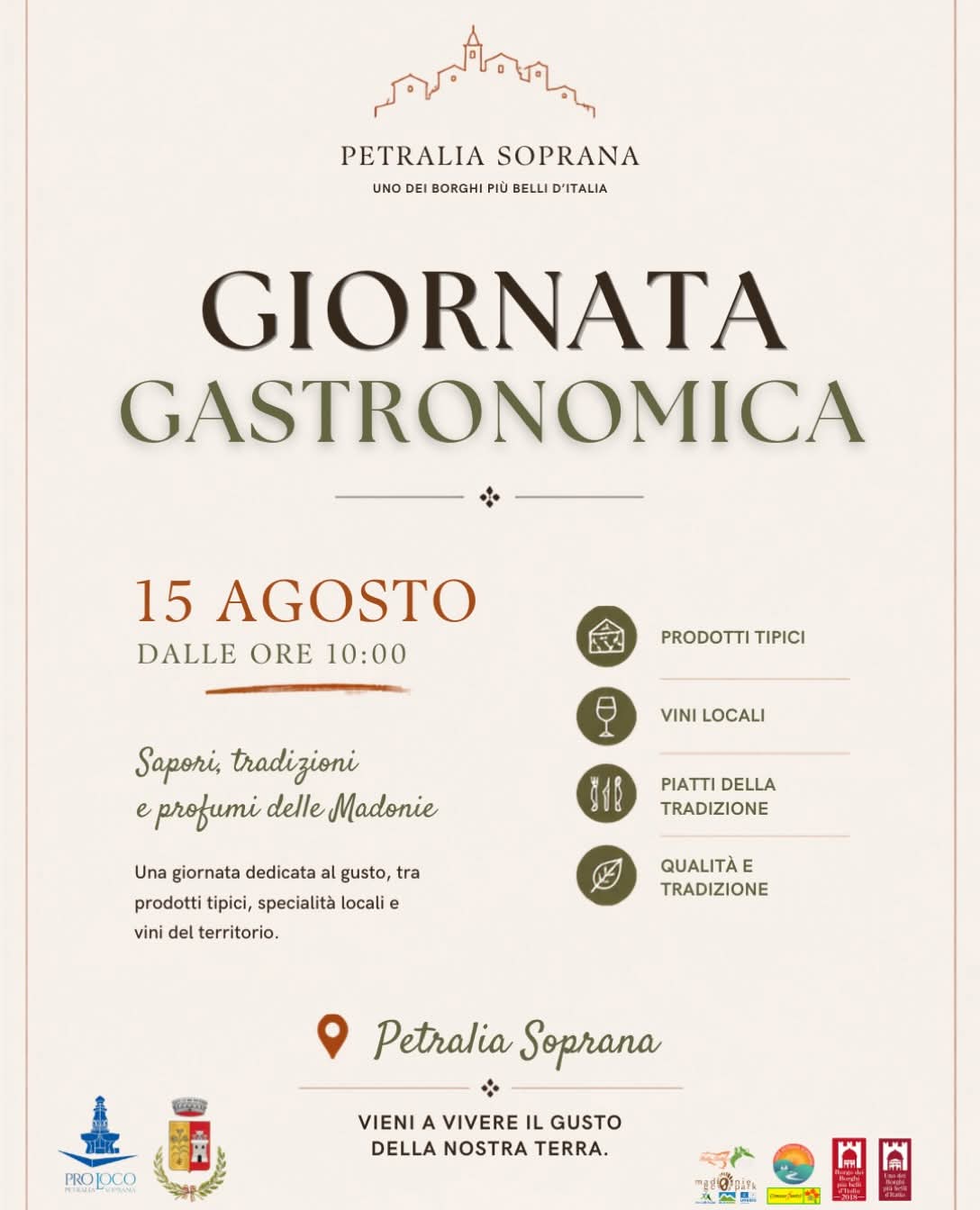 Visit Petralia Soprana. Giornata gasstronomica-2026