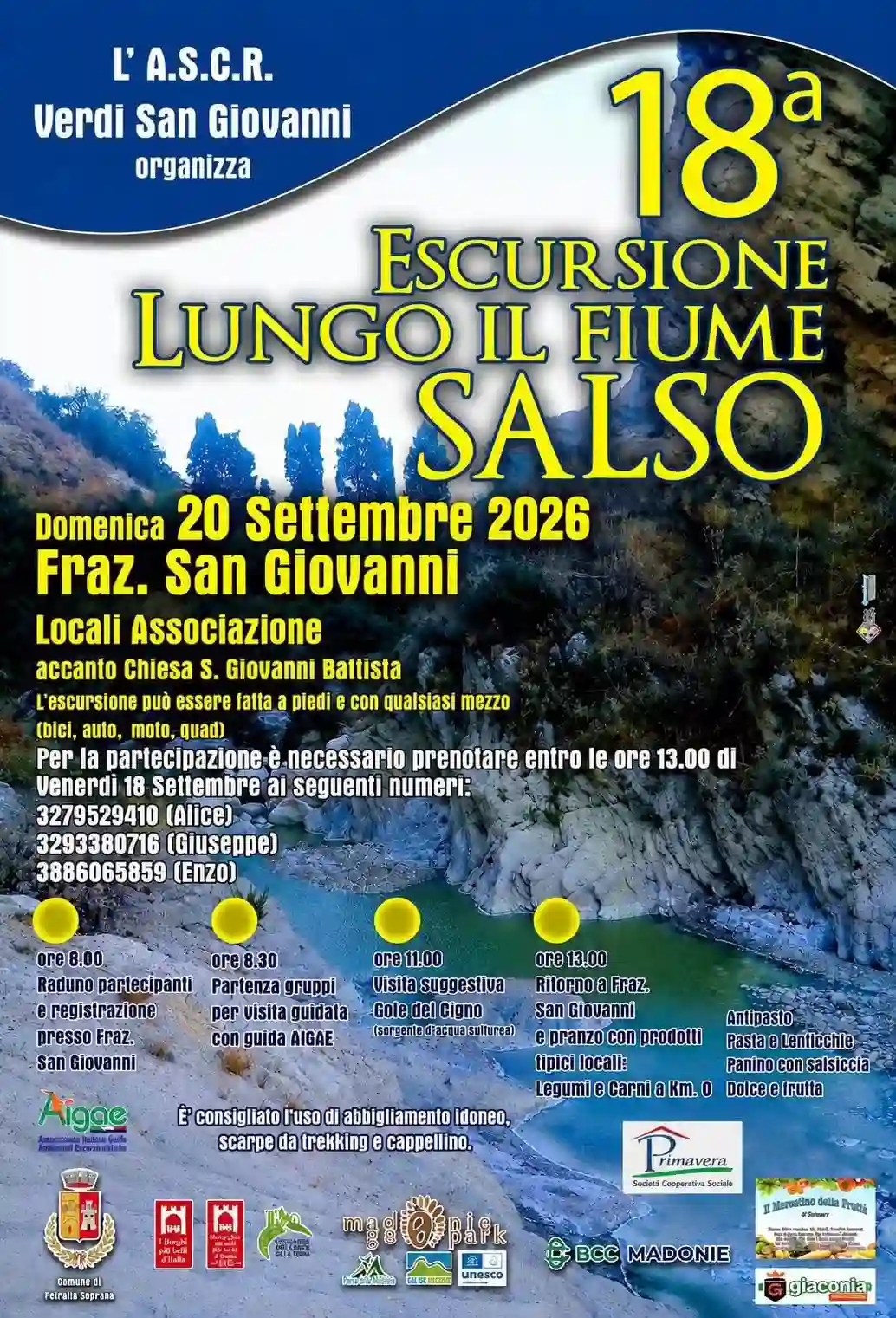 Visit Petralia Soprana Escursione lungo il fiume Salso