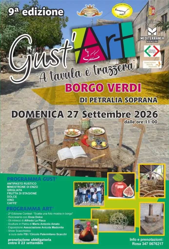Gust'Art a tavula è trazzera